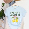 Simply Sage Market Sweet & Sour Lemon Garment Dyed Tee - 3 of 4