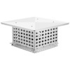 304 Stainless Steel Chimney Cap Cover - Adjustable Fireplace Flue Vent Top with Metal Strips, Screws & Gloves Included - 2 of 4
