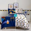 Kid Twin Comforter Set - 5 Piece Bedding Set for Boys/Girls - Super Soft Microfiber Bed in a Bag with Comforter, Sheets, Pillowcase & Sham - 4 of 4