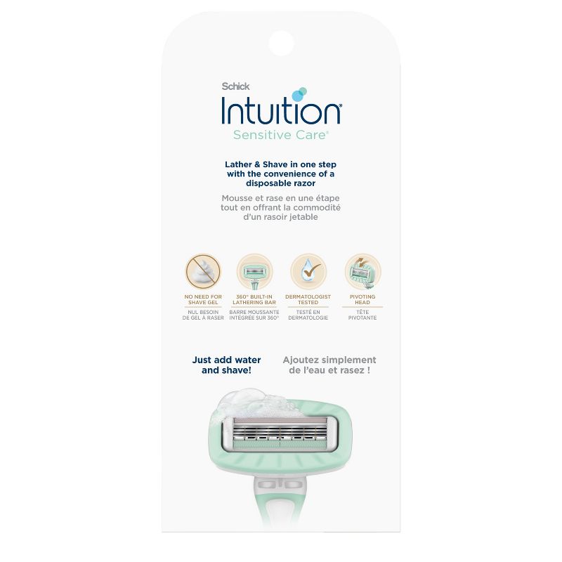 Schick Intuition Sensitive Care Disposable Razor - 3ct, 3 of 12