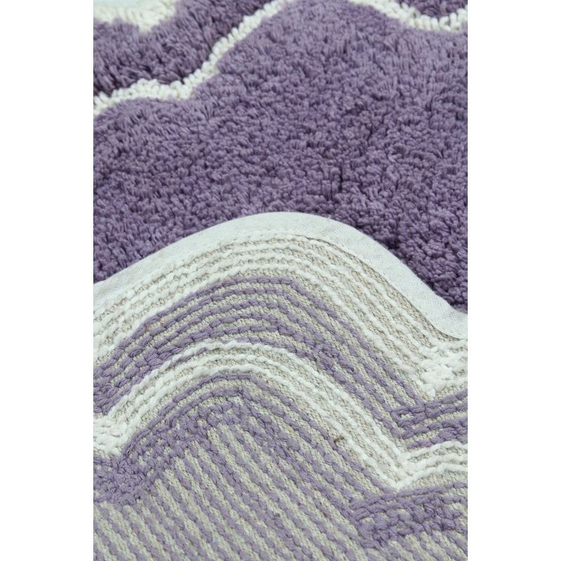 Allure Collection Cotton Tufted Bath Rug Set Set of 5 - Home Weavers, 4 of 5