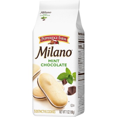 Pepperidge Farm Milano Mint Chocolate Cookies - 7oz