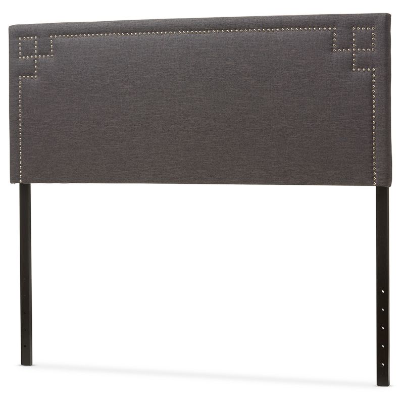 Geneva Modern And Contemporary Fabric Upholstered Headboard - Baxton Studio, 3 of 6