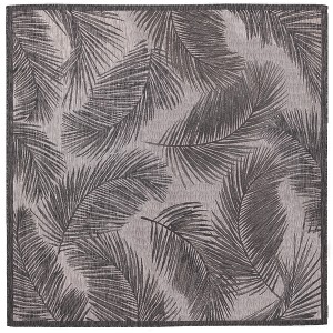 Liora Manne Carmel  Indoor/Outdoor Rug  Black.. - 1 of 4