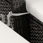 mixed brown, cream white