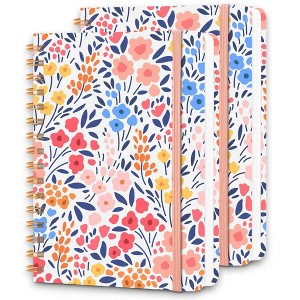 Belatt Lined Spiral Journal Notebook, A5 College Ruled Notebook for Journaling, Note-Taking, and Daily Planning, Durable Hardcover with Elegant Design - 1 of 4