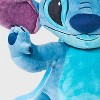 Kids' Stitch Plush 16" Backpack - Blue - 4 of 4