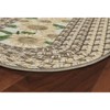 Brumlow Mills Sunflower Printed Braid Area Rug - 4 of 4