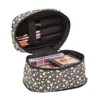 Glamlily 3 Piece Set Daisy Floral Makeup Bag for Travel (3 Sizes) - 4 of 4