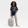 Girls' Yale University Oversized Short Sleeve Graphic T-Shirt - Blue - 4 of 4