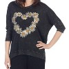 Women's Amor Dolman Sleeve Top - Jess & Jane - 2 of 2