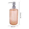 Unique Bargains Elegant Soap Pump Dispenser 16.9oz 1 Pc - 4 of 4