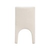 Meridian Furniture,Gramercy Linen Textured Fabric Dining Chair, Set of 2 - 2 of 4