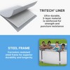 Bestway Steel Pro MAX Inch Round Metal Frame Above Ground Outdoor Backyard Swimming Pool Set with Filter Pump - 3 of 4