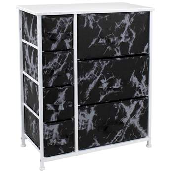 Costway 6-Drawer Dresser Organizer Closet Storage Cabinet with