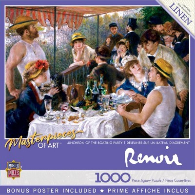 MasterPieces 1000 Piece Puzzle for Adults - Luncheon of The Boating Party