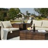 Cescia 7-Piece  PE Rattan Sofa Set, Garden Patio Wicker Sectional Sofa Set with Storage Coffee Table & End Table for Backyard, Porch, Balcony,Gray - 2 of 4
