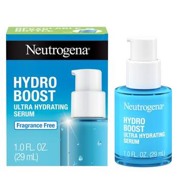 Neutrogena Hydro Boost Ultra Hydrating Hyaluronic Acid Face Serum for Dry Sensitive and Acne-Prone Skin - Fragrance Free - 1.0 fl oz