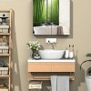ChicFurnit Bathroom Vanity Mirrors Rectangle Frame Wall Mirror Storage Mirror Decorative Wall Mirrors for Bathroom, White, 23.6"*4.8"*21.6" - 3 of 4
