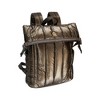 Joan & David Tubular Quilted Metallic Puffer Nylon 18-Inch Workbook Backpack - 4 of 4