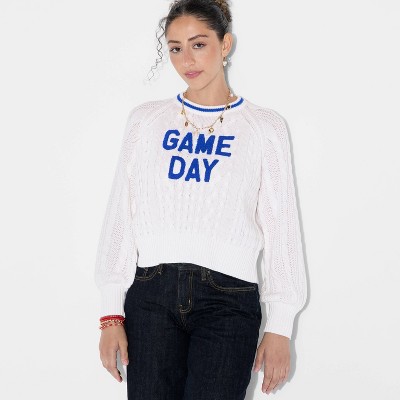 Women's Game Day Pullover Sweater - Wild Fable™