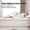ZACHVO 4 Inch Dual Layer Gel Memory Foam Mattress Topper with Quilted Pillow Top and Deep Pocket Fit, CertiPUR-US Certified - 4 of 4