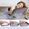 LuxClub 2 PC Performance Microfiber Solid Pillowcase Set - 3 of 3