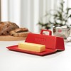 Kook Ceramic Butter Dish with Lid, Kitchen Countertop Butter Keeper - 2 of 4