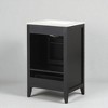 20" Bathroom Vanity with Ceramic Sink, Soft-Close Door, Storage Rack, Drawer, Freestanding MDF Cabinet - 3 of 4
