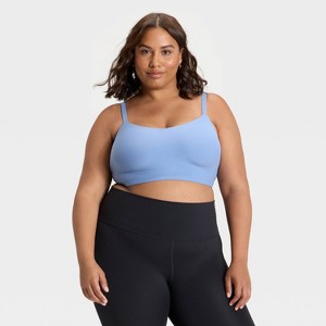 Women's Everyday Soft Light Support Strappy Sports Bra - All In Motion™ - 1 of 3