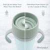 WeeSprout Baby Training Cup - Silicone Sippy Cup with Removable Handles for Weaning Off Bottle - Transition Spill-Proof Toddler Cup - 4 of 4