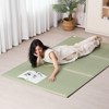 VEVOR Japanese Tatami Mat, Queen Size Foldable Japanese Tatami Mattress( Natural Rush Grass), Japanese Floor Mattress with Non-Slip Backing, Green - 2 of 4