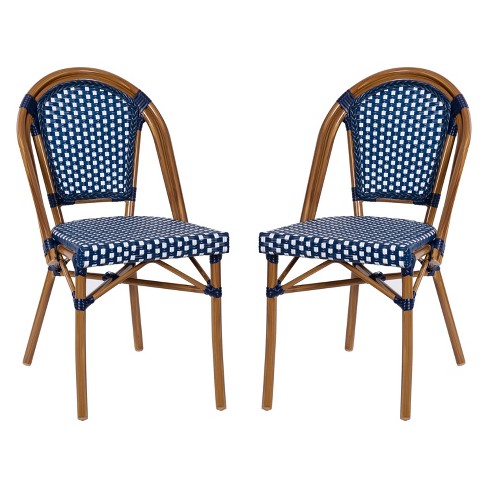 Rattan discount bistro chair