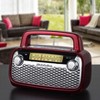 Studebaker AM/FM Portable Radio with Bluetooth and Rechargeable Battery - 2 of 4