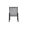 2 Piece Patio Chairs,Outdoor Camping Chairs with Breathable Textilene Fabric,Set of 2 Chairs with Armrest High Backrest for Garden,Space Saving( Grey) - 3 of 4
