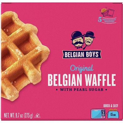 Belgian Boys Original Belgian Waffles - 9.7oz/5ct
