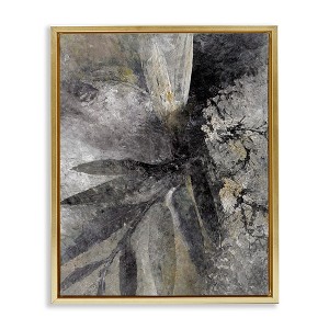 Stupell Industries Grey Abstract Botanical, 17" x 21" - 1 of 4