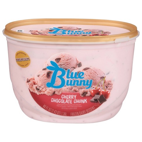 Blue Bunny Cherry Chocolate Chunk Ice Cream - 46 Fl Oz : Target