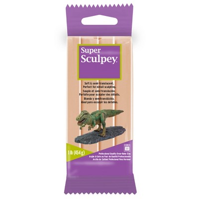 Super Sculpey Polymer Clay: Beige - 1 lb Pack - Soft Oven Bake Clay