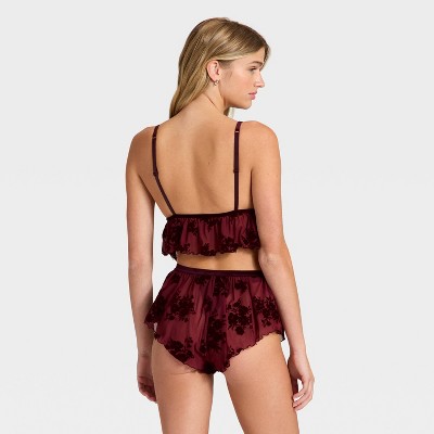Women's Flocked Lingerie Set - Auden' - image 2
