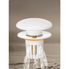 1 ceramic universal size pop-up sink strainer, brass strainer, leak-proof, clog-proof, insect-proof, with hair collector. - 2 of 4