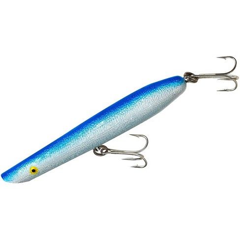 Cotton Cordell 6 Pencil Popper 1 Oz Fishing Lure - Pearl Blue : Target