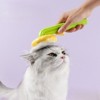 ZEZE Sunflower Pet Brush - Gentle and Effective Grooming Tool for Cats and Dogs, Bright and Cheerful Design for Easy Pet Care - 2 of 4