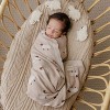100% Luxury Cotton Knit Swaddle Receiving Blanket for Newborns and Infant Boys and Girls - 4 of 4