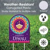 Big Dot of Happiness Happy Diwali - Party Decorations - Festival of Lights Party Welcome Yard Sign - 3 of 4
