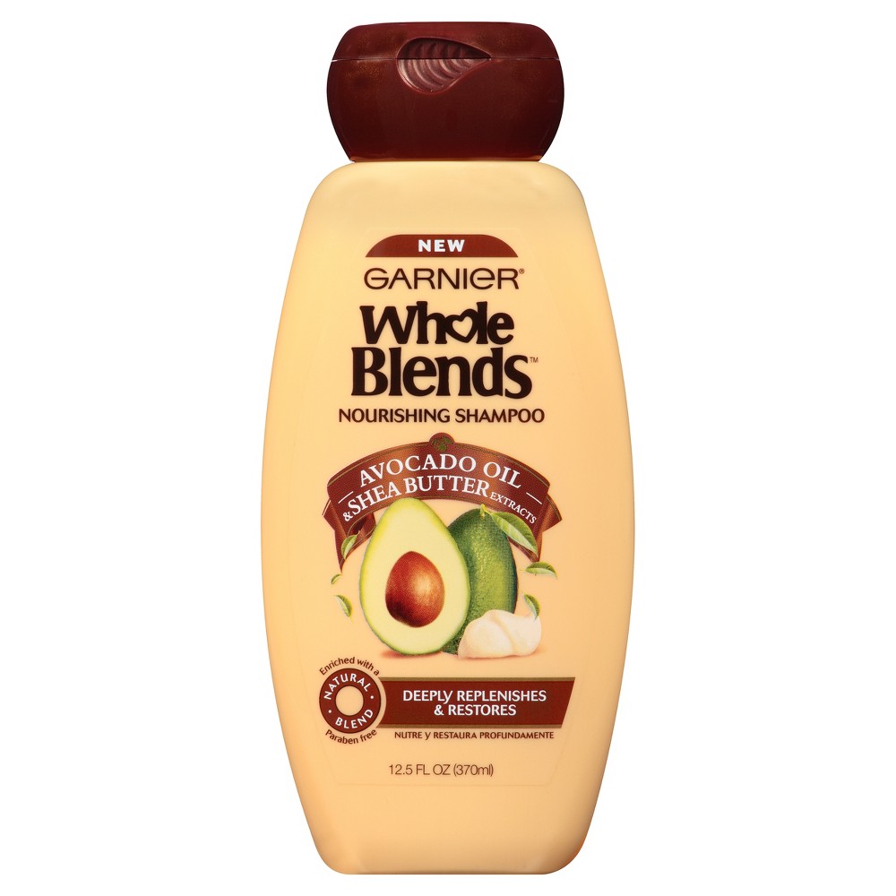 UPC 603084459261 product image for Garnier Whole Blends Avocado Oil & Shea Butter Extracts Nourishing Shampoo - 12. | upcitemdb.com