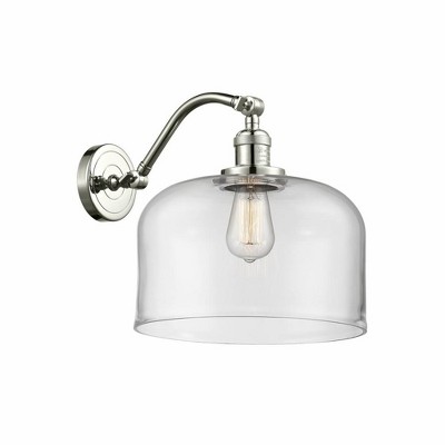 Bell - 1 Light Wall Sconce In Industrial Style-13 Inches Tall and 12 Inches Wide