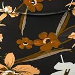 black floral