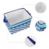 REGALWOVEN Cotton Collapsible Sturdy Handle Lightweight Open Storage Bins 1 Pcs - 3 of 4