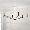 Capital Lighting Grady 6 - Light Chandelier in  Black Iron - 3 of 3